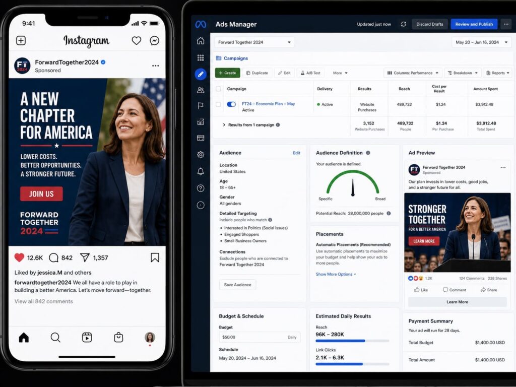 how political campaigns use digital marketing